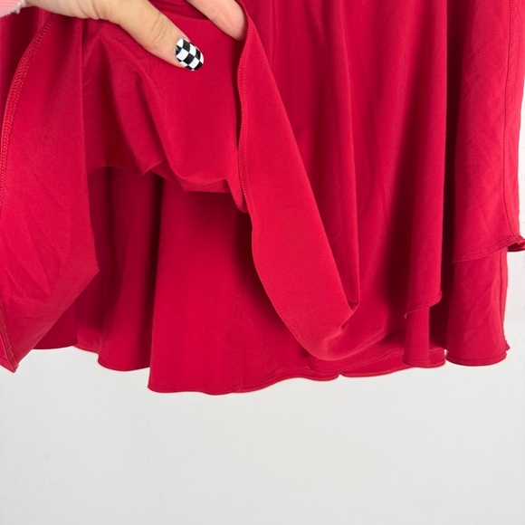 Lululemon Court Rival High Rise Pleated Skirt in Dark Red - Picture 5 of 11